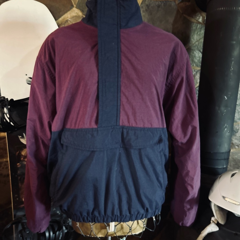 Two-Tone claybrooke Jacket - Purple and Navy
